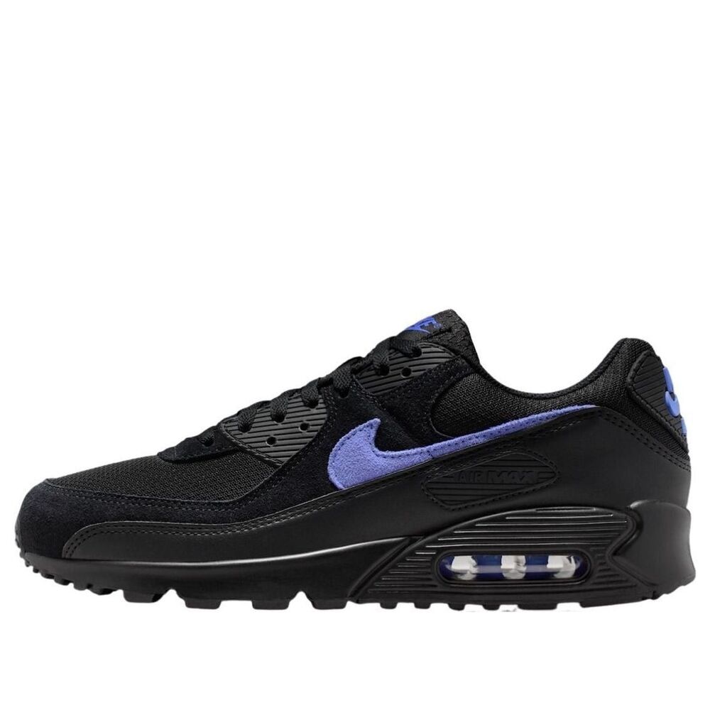 Nike Air Max 90 Black Sapphire Purple DM0029-021 Men’s Size 10
